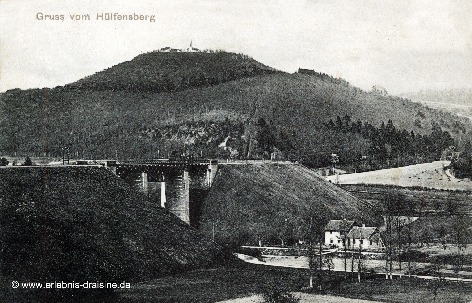 Frieda Viadukt mit Huelfensberg